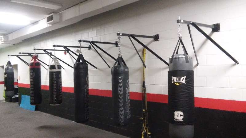 Image result for Boxing Bag Wall Brackets