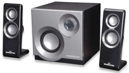 Manhattan 3050 USB 2.1 Speaker BL/SL