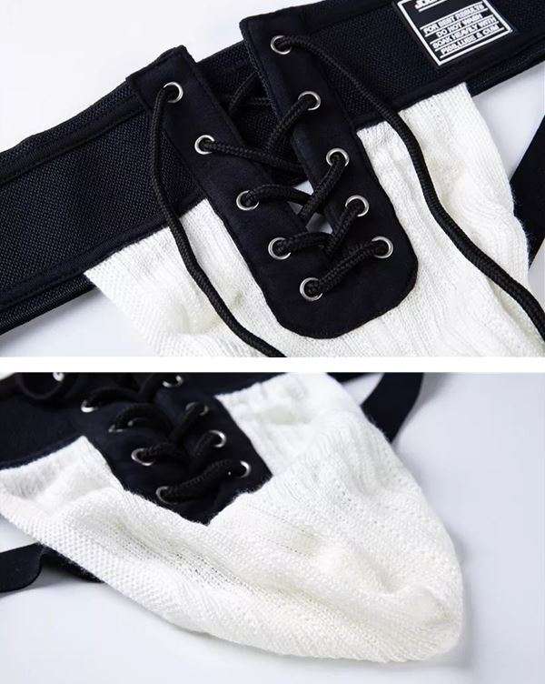 Jockmail Premium Sports Lace-up Fetish Jockstrap