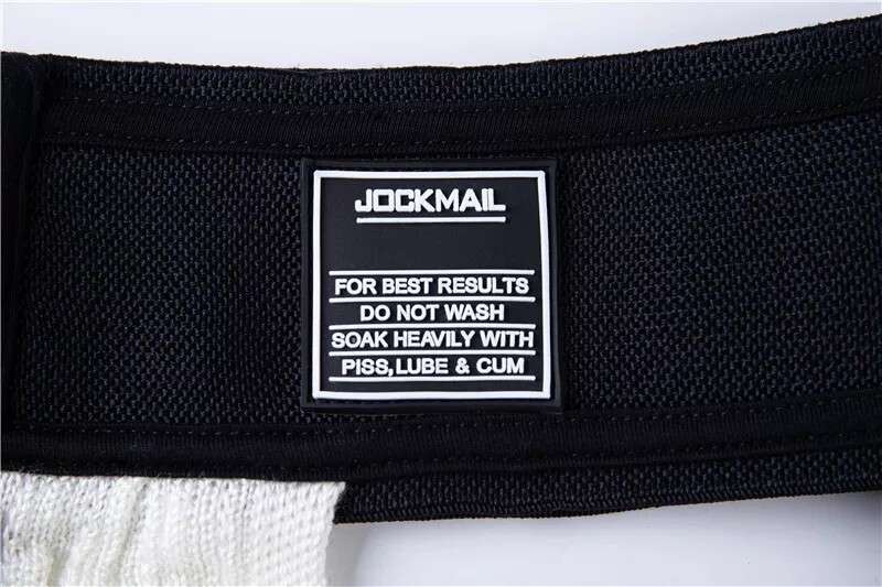 Jockmail Premium Sports Lace-up Fetish Jockstrap Piss, Cum, Lube
