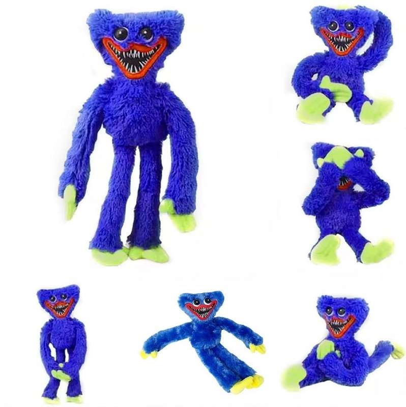 Huggy Wuggy Plush Toy Blue