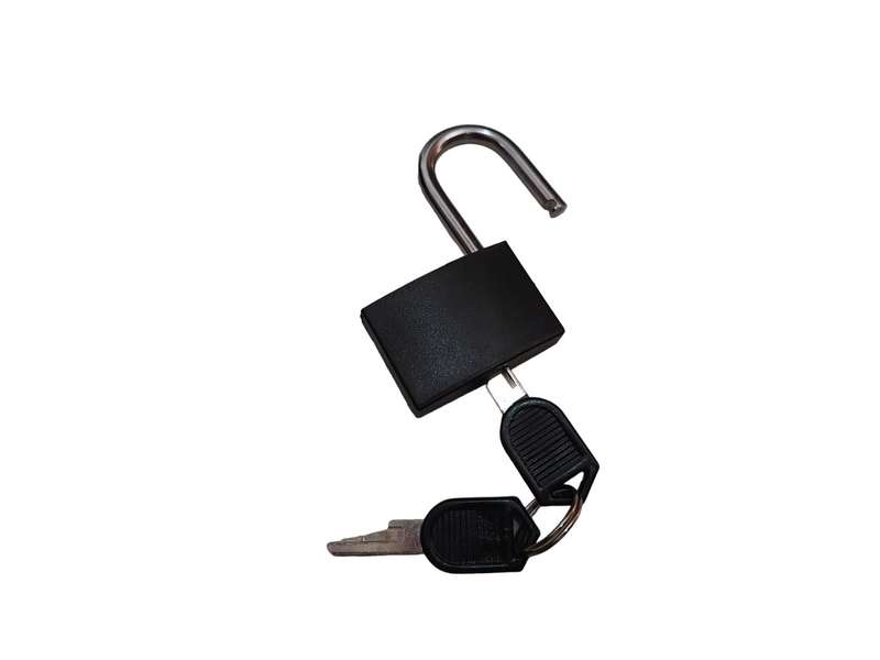 33mm Plastic Shell Brass Padlock with 2 Keys