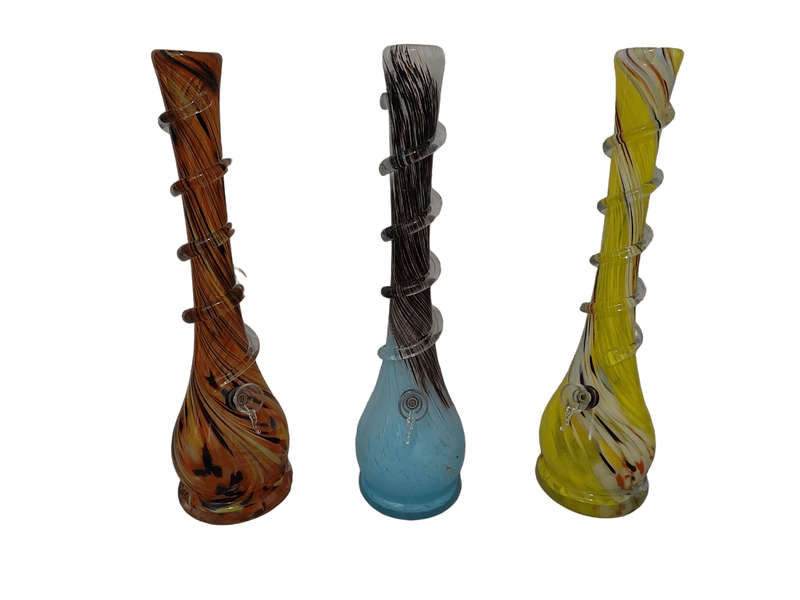 Glass Bubble Base Water Bong - Large 42cm