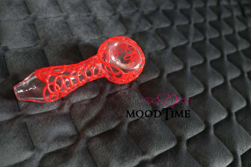Pyrex Glass Luminous Weed Smoking Pipe