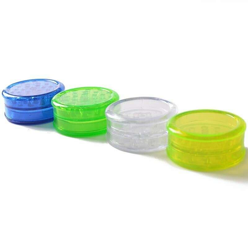 Plastic Weed Herb Grinder - Random