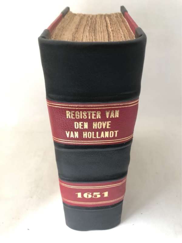 Register van den Hove van Hollandt 1652 - Jacobus Scheltus