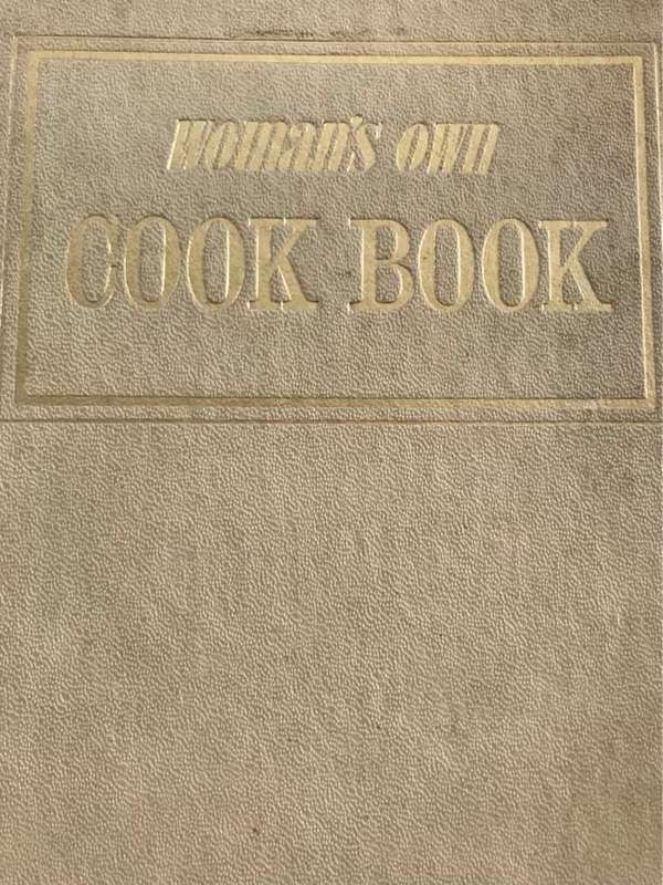 Womens Own Cookbook - George Newnes