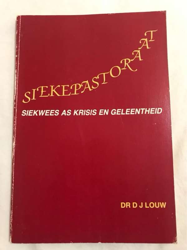 Siekepastoraat, Siekwees as krisis en geleentheid - D.J.Louw