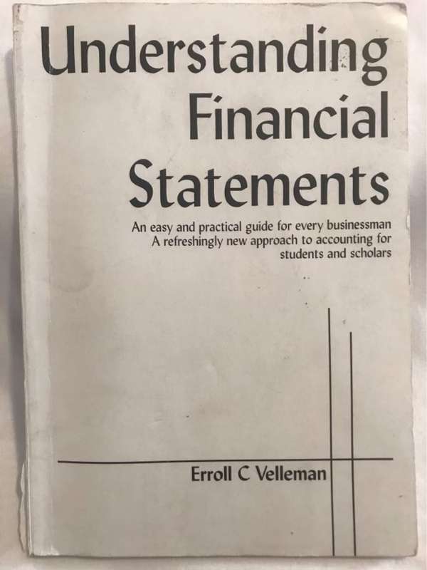 Understanding Financial Statements - Erroll C.Velleman