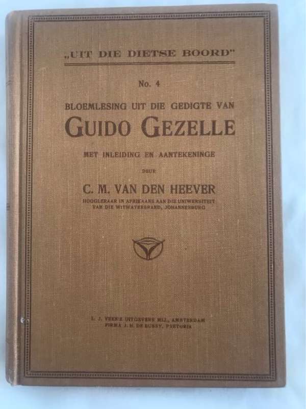 Guido Gezelle, Bloemlesing1933 - C.M.Van Den Heever