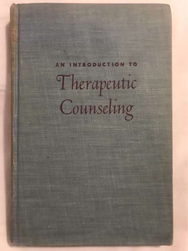 An Introduction to Therapeutic Counceling - E.H.Porter