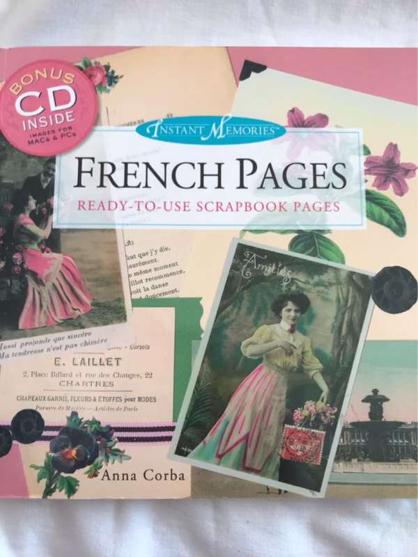 French Pages, Ready-to-Use Scrapbook Pages - Anna Corba