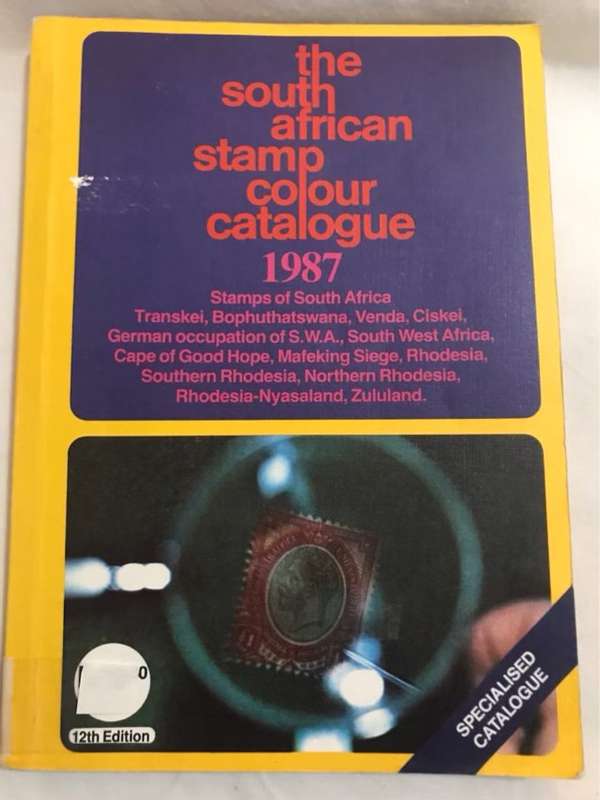 The South African Stamp Colour Catalogue 1987 - ASCAT
