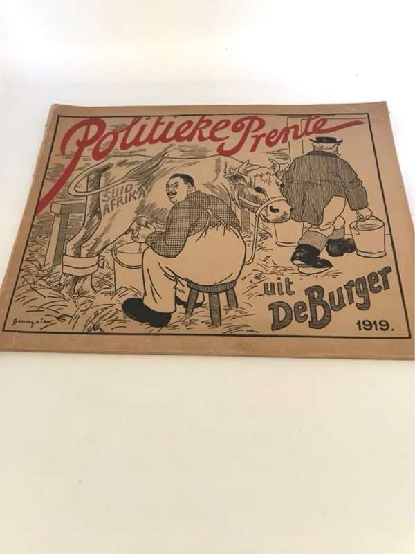 Politieke Prente uit die Burger *Signed* - D.C.Boonzaier