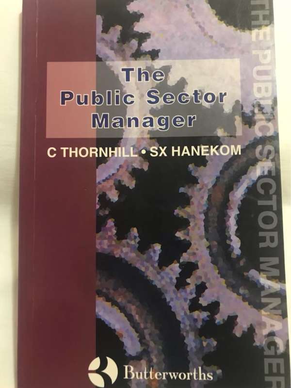 The public sector manager - C. Thornhill