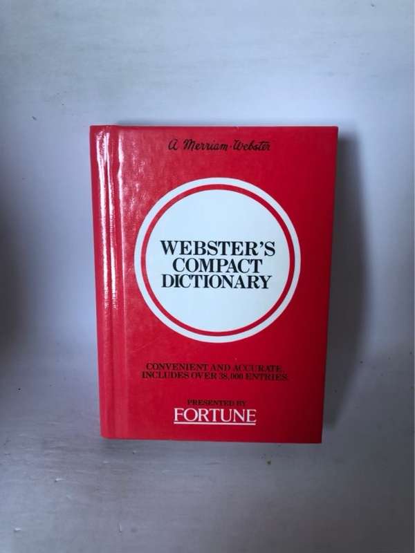 Websters Compact Dictionary - Webster