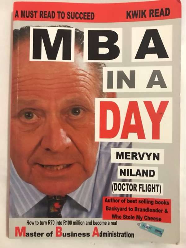 MBA in a day *Signed* - Mervyn Niland