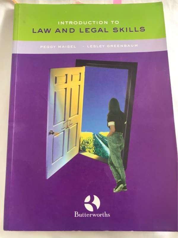 Introduction to Law and Legal Skills - Peggy Maisel