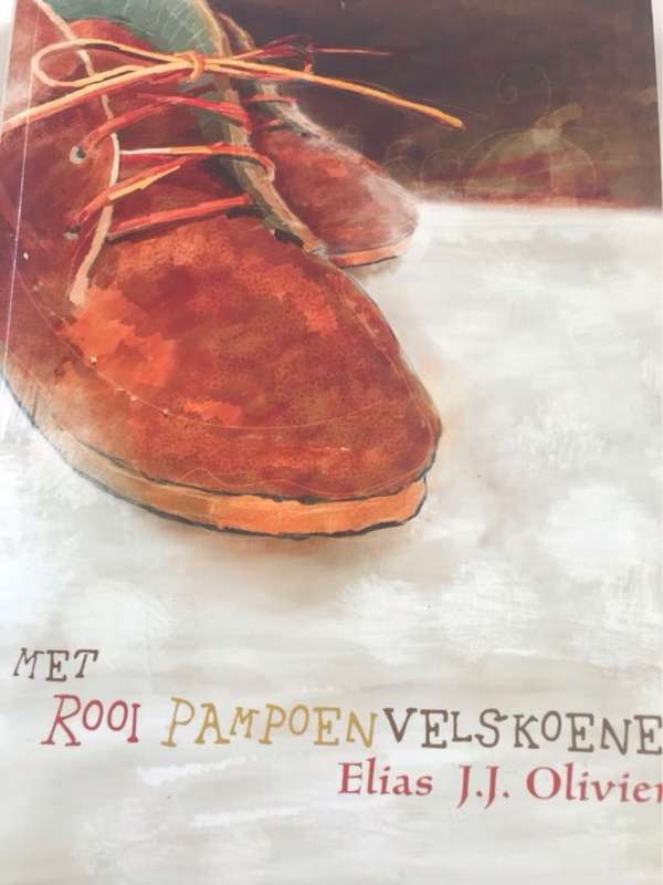 Met rooi pampoen velskoene - Elias Johannes Jacobus Olivier