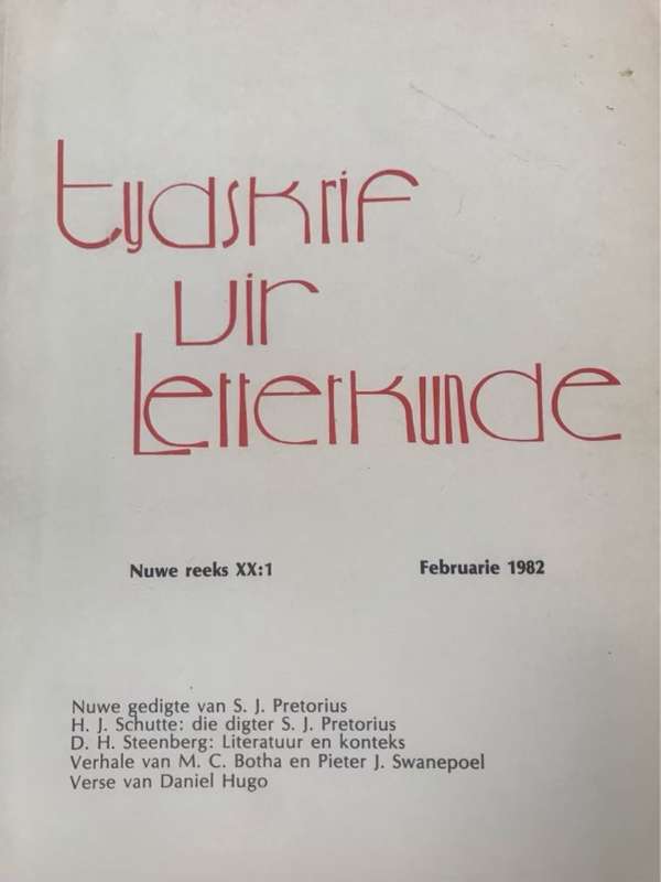 Tydskrif vir Letterkunde, Februarie 1982 - Skrywerskring