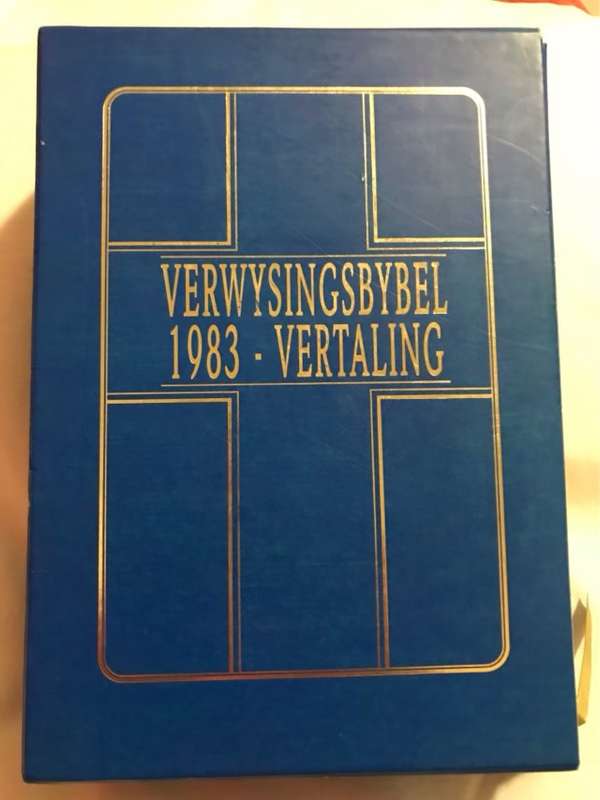 Verwysingsbybel 1983-Vertaling - 2 dele - Bybelgenootskap