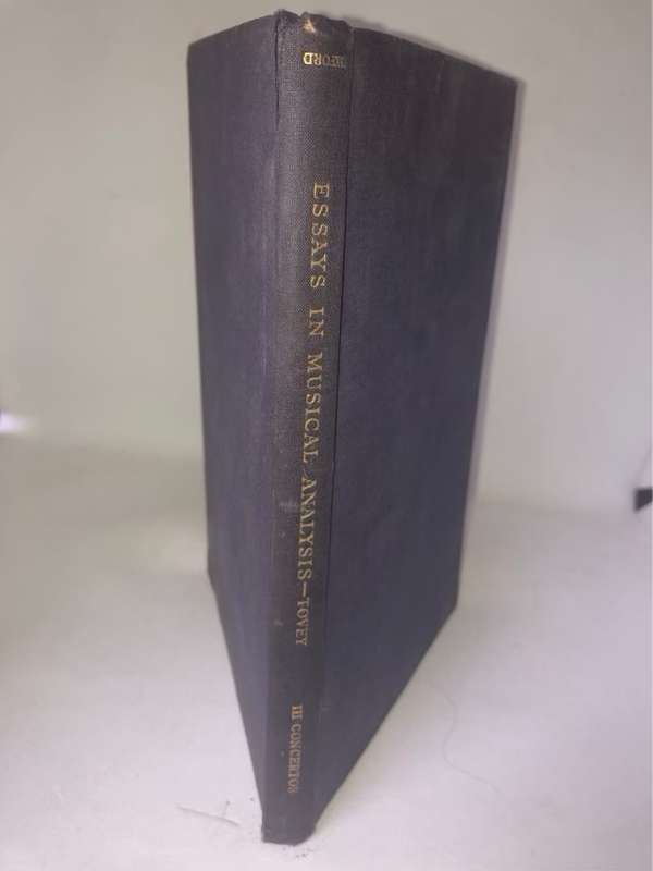 Essays in Musical AnalysisVol.III   Concertos - Donald Francis Tovey