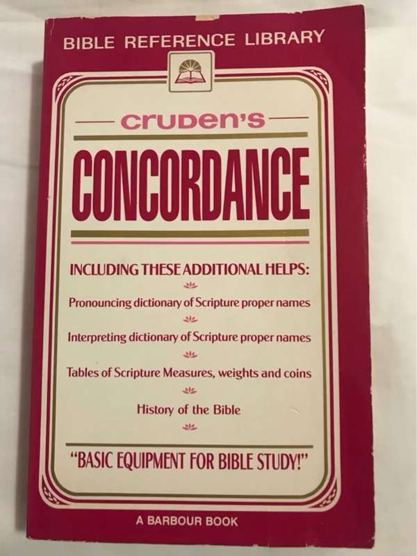 Crudens Concordance - Barbour and Company
