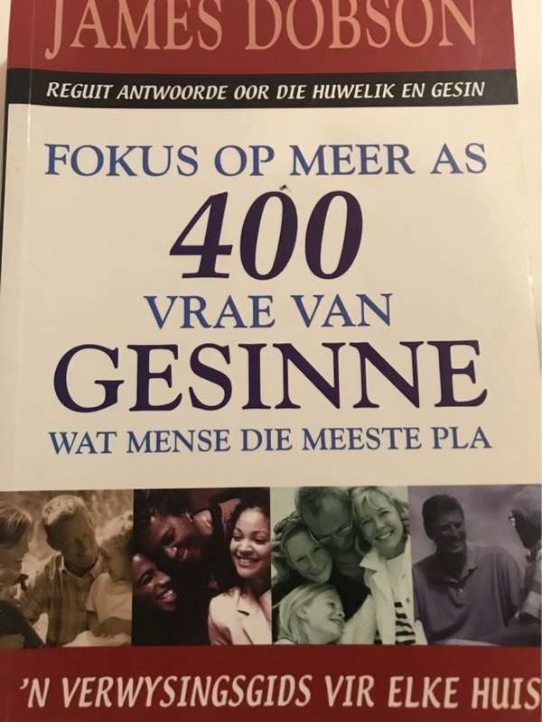 Fokus op meer as 400 vrae van gesinne wat mense die meeste pla - James C. Dobson