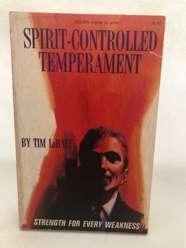 Spirit-Controlled Temperament - Tim LaHaye