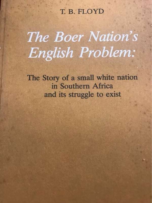 The Boer Nation's English Problem: - T.B. Floyd