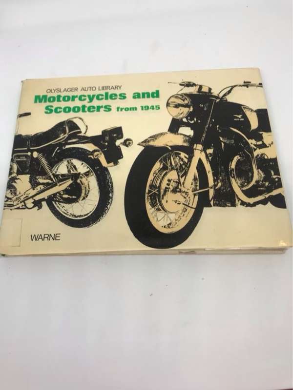 Motorcycles and Scooters from 1945 - Bart H.Vanderveen Ed.