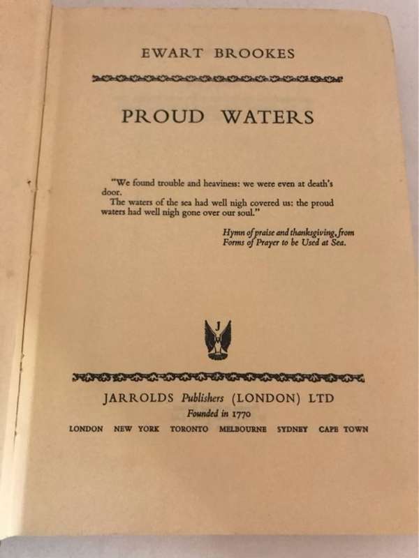 Proud Waters - Ewart Brookes