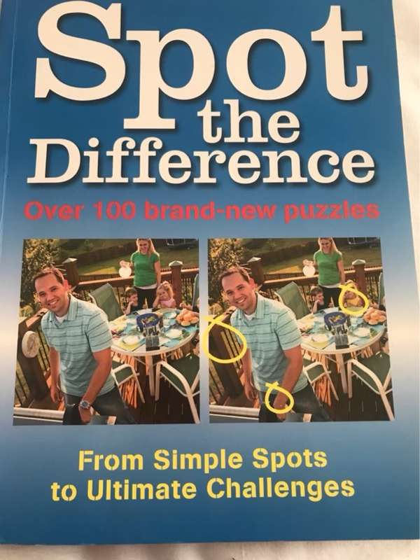 Spot the difference, 100 brand-new puzzles - Quercus