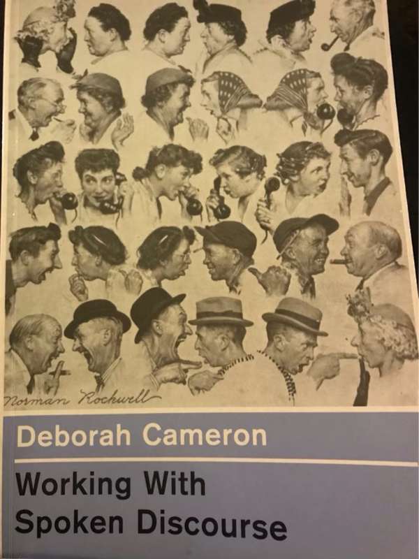 Working with Spoken Discourse - Deborah Cameron