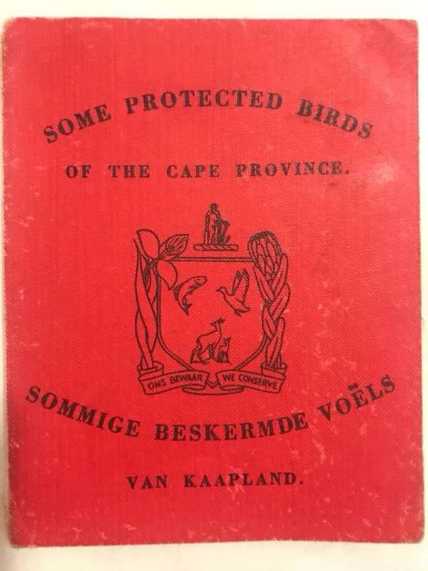 Some Protected Birds of the Cape Province - Department of Nature Conservation of the Cape Provincial