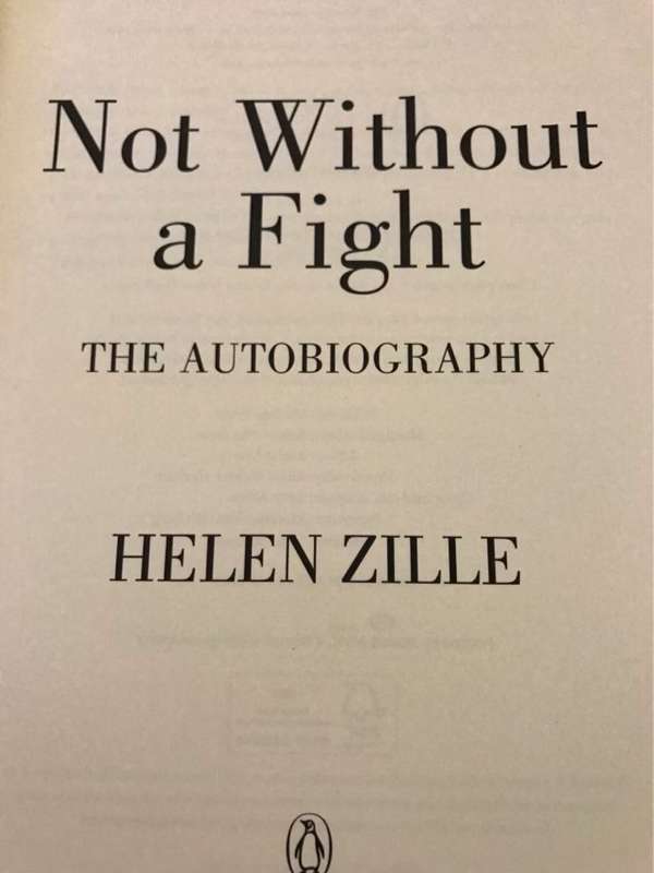 Not Without a Fight - Helen Zille