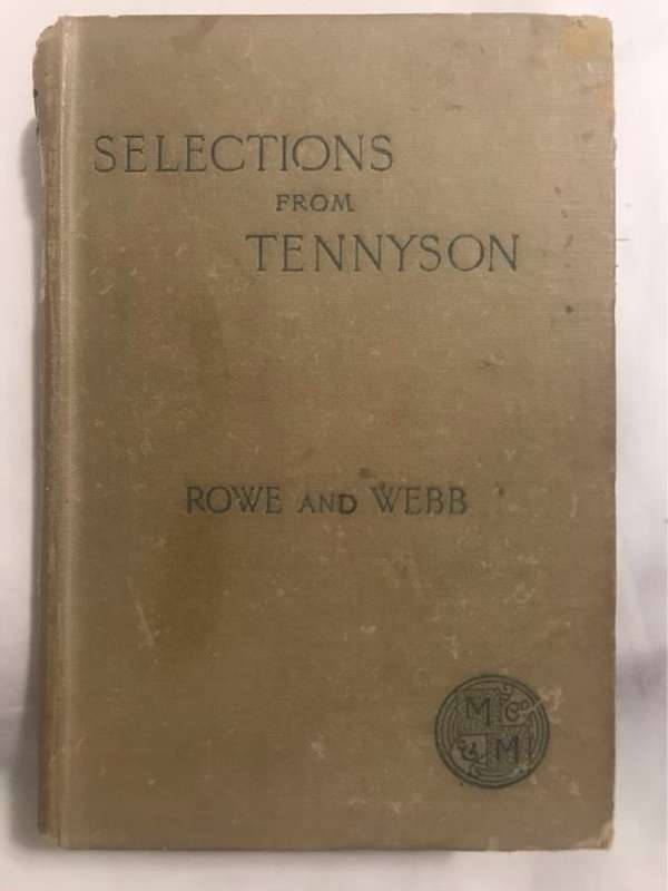 Selections from Tennyson - Rowe and Webb