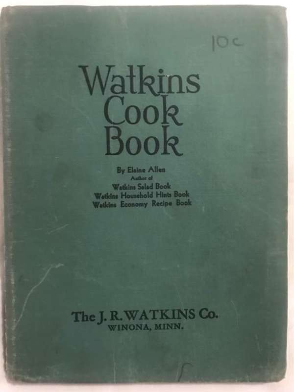 Watkins Cook Book - Elaine Allen