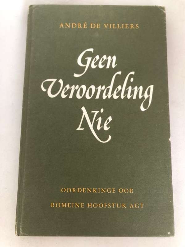 Geen Veroordeling Nie - Andre de Villiers