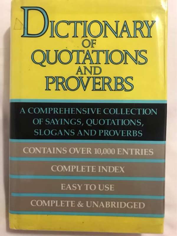 Dictionary of Quotations and Proverbs - D.C.Browning(Compiled by)
