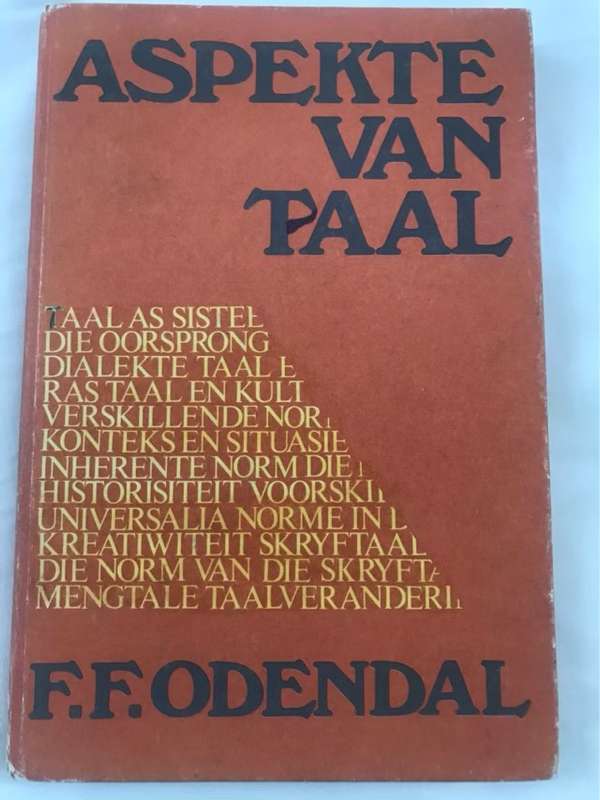 Aspekte van Taal - F.F.Odendal