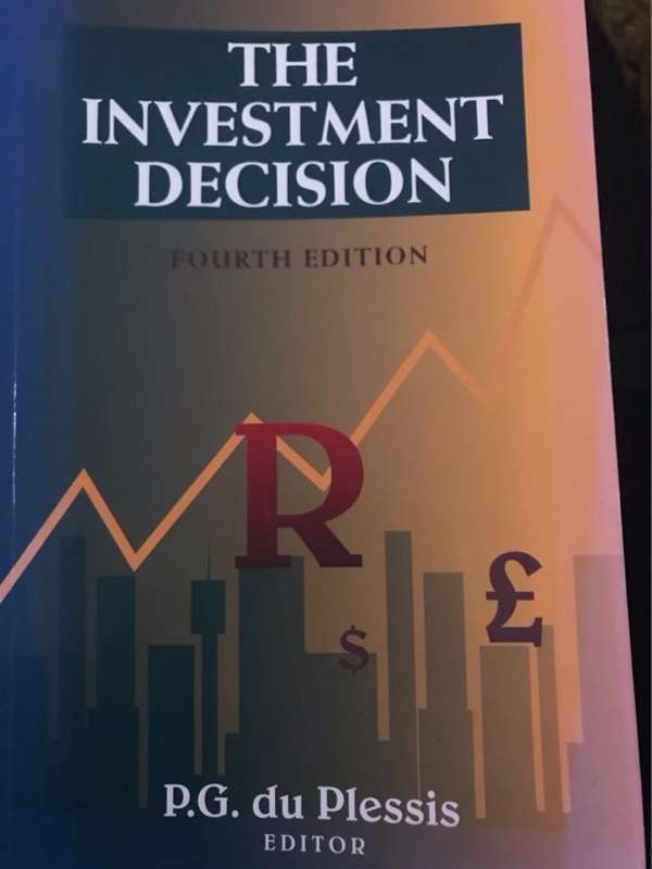 The Investment Decision - PG du Plessis ed.