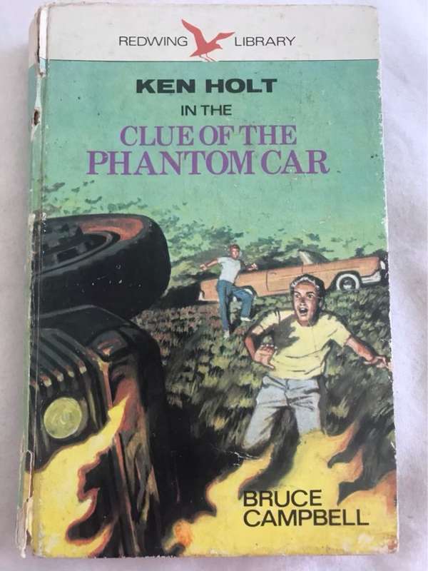 Ken Holt in the Clue of the Phantom Car - Bruce Campbell