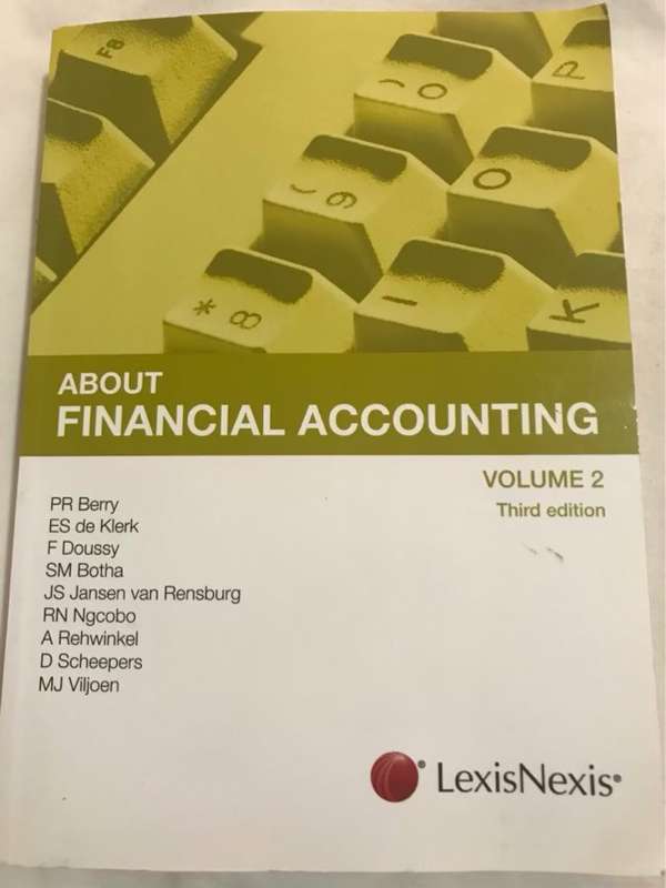 About Financial Accounting - P.R.Berry and Other