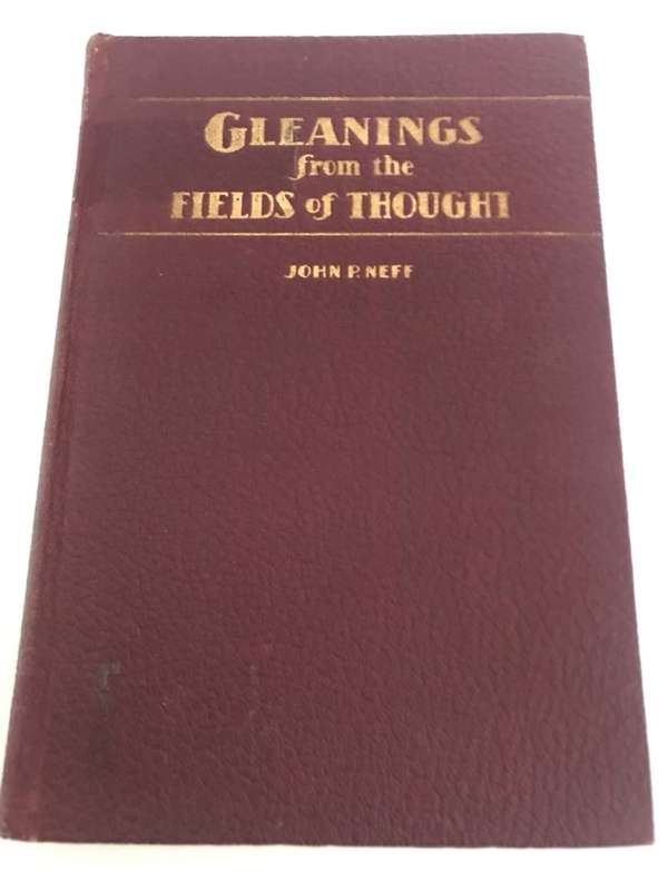 Gleanings from the Fields of Thought - John P.Neff