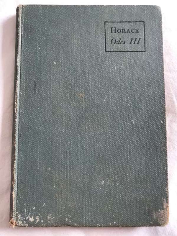 HoraceOdes III - James Gow Ed.