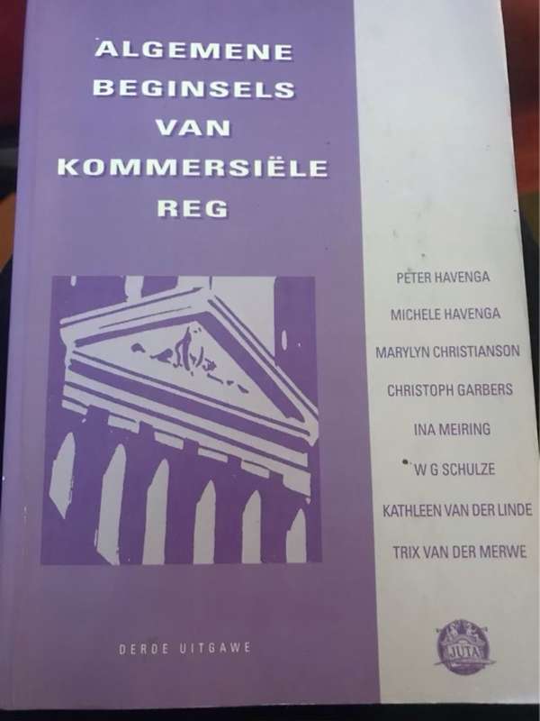 Algemene beginsels van kommersiele reg - Peter Havenga