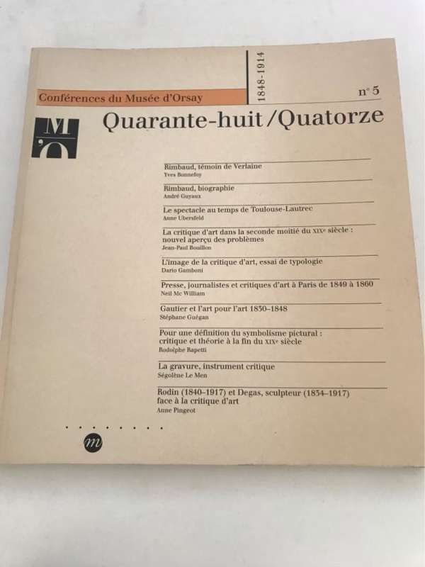 Quarante-huit/Quatorze1848-1914  No.5 - Musee d'Orsay