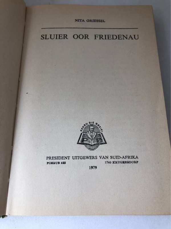 Sluier oor Friedenau - Nita Griessel