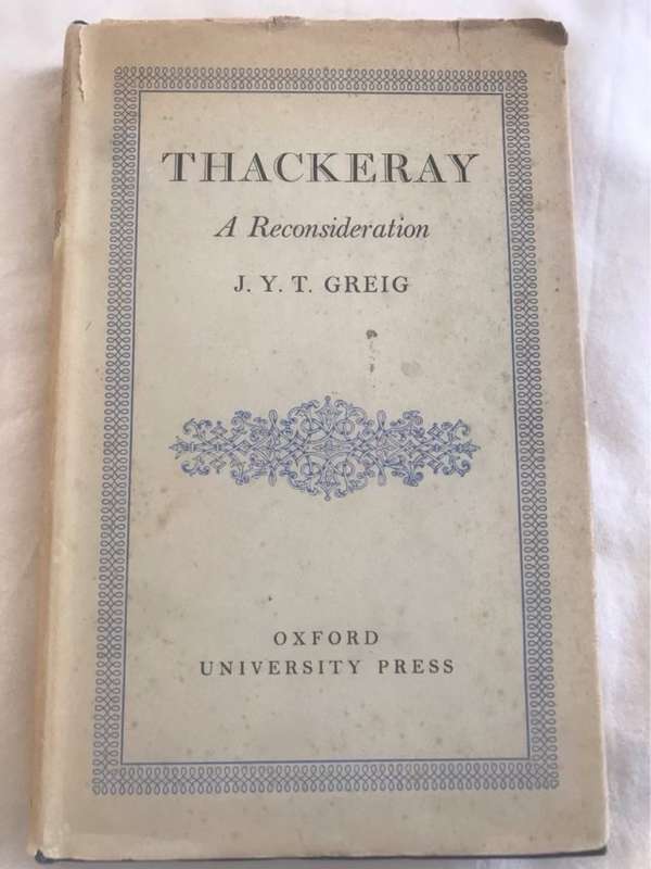 Thackeray - J.Y.T.Greig